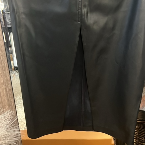 Leather maxi skirt - Picture 6 of 7